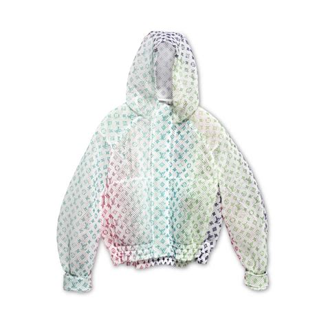 Gradient Monogram Mesh Blouson 